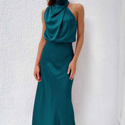 Summer Sleeveless Dress Ins Fashion Elegant Evening Party