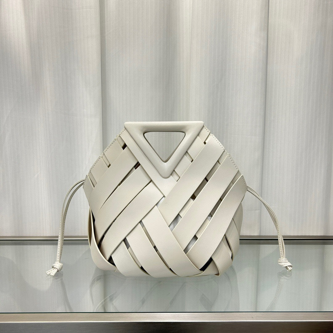Triangle Buckle Crossbody Bag