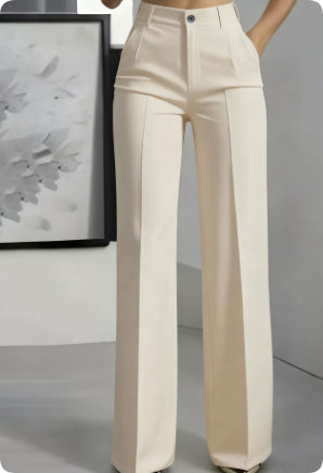 Minimalist White Pants