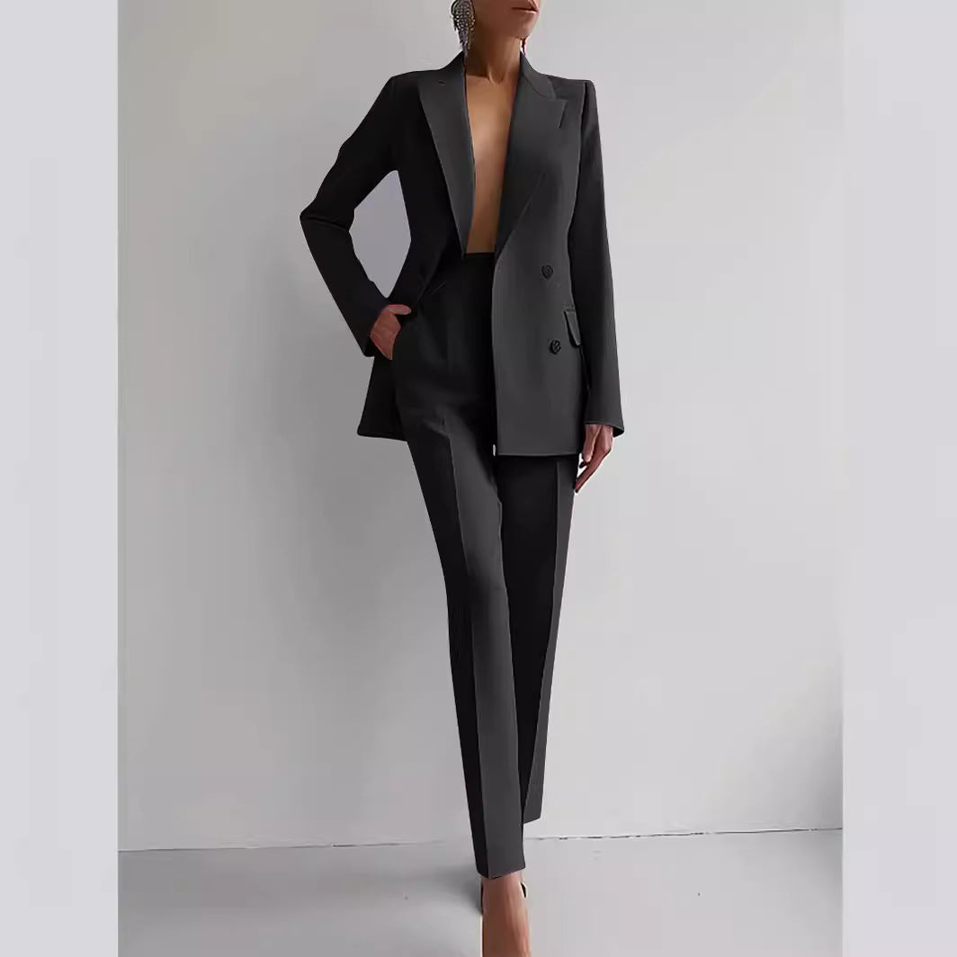 Long Sleeve Single-breasted Jacket Top