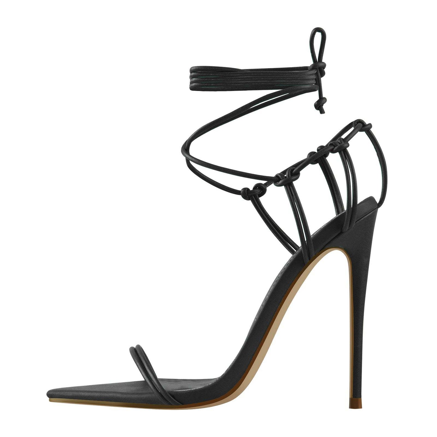 Pointed Toe Stiletto Sandals