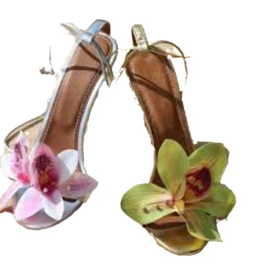 Metal Woven Fashion Sandals Strap