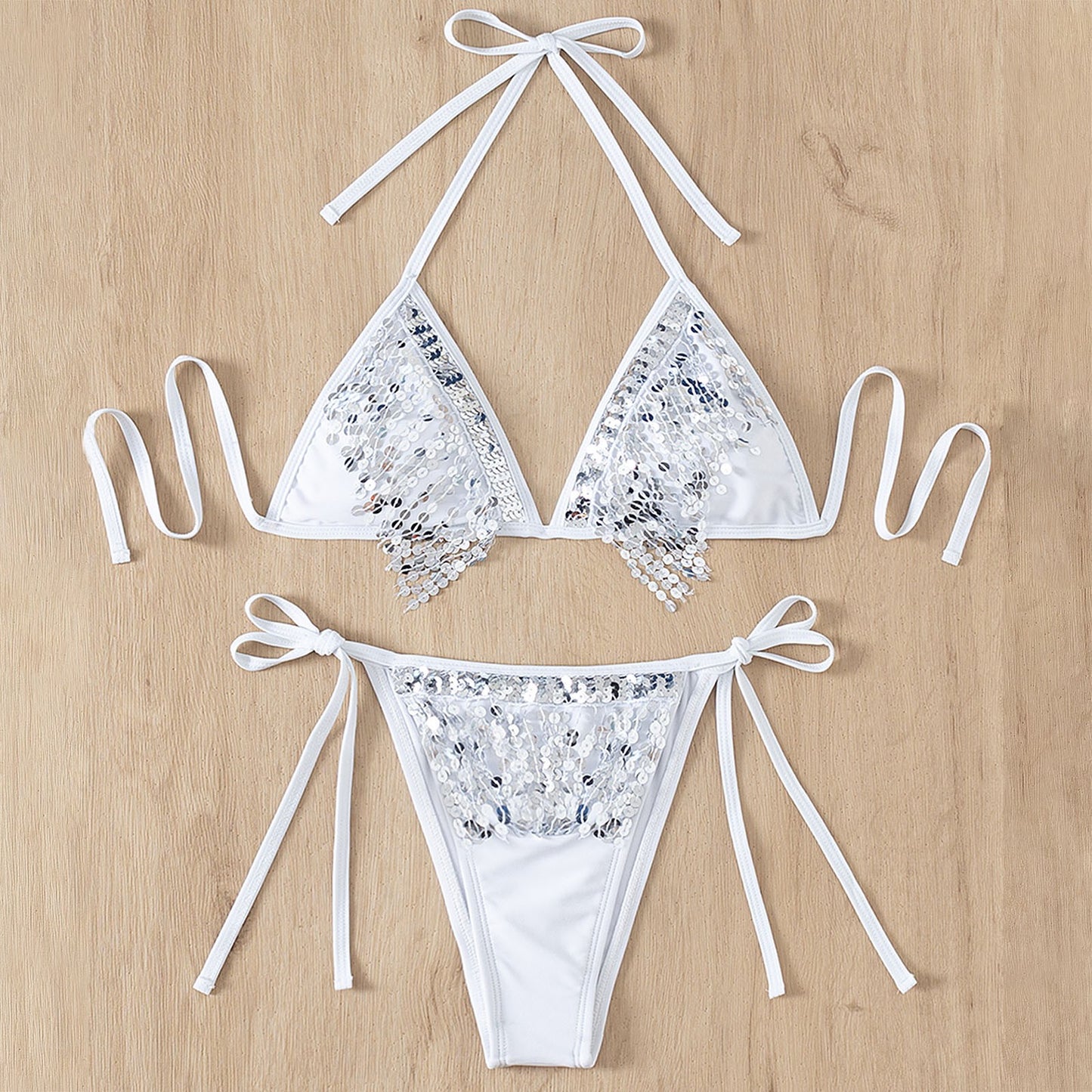 Sequin Charm One Piece Swimsuit