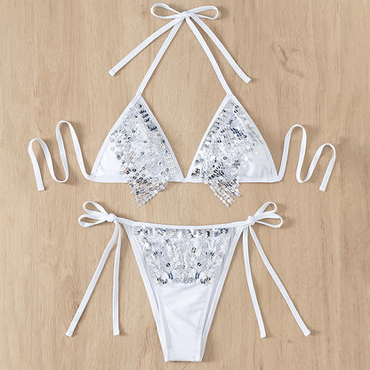 Sequin Charm One Piece Swimsuit