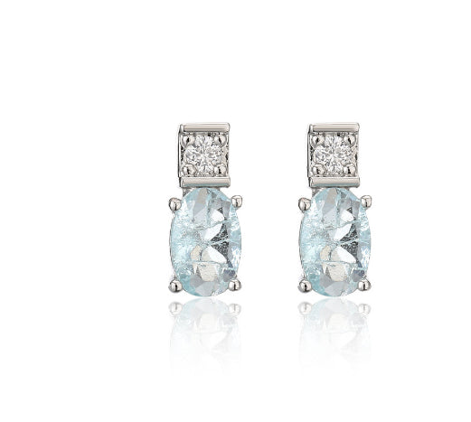 Natural Zirconium Earrings