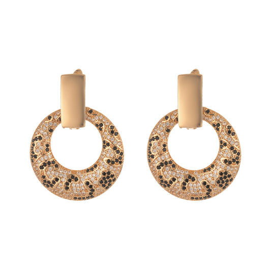 Snake Pattern Light Luxury High-grade Earrings