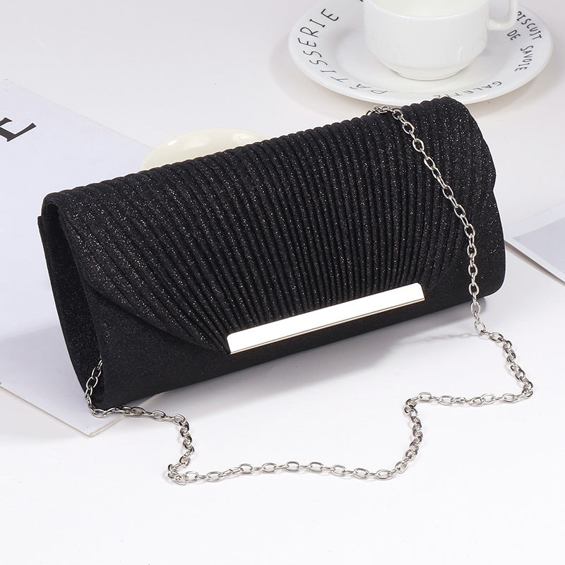 Shell Pattern Chain Bag