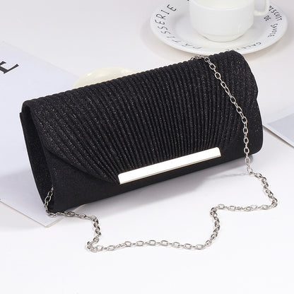Shell Pattern Chain Bag