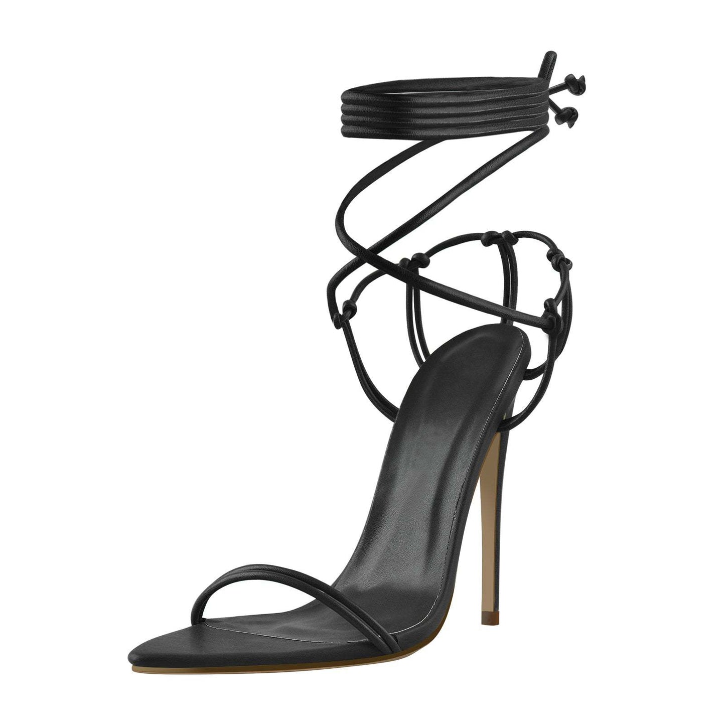 Pointed Toe Stiletto Sandals
