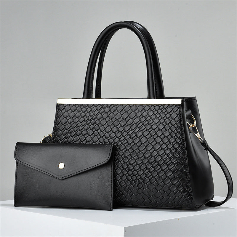2 In 1 Bold Luxe Structured Handbag