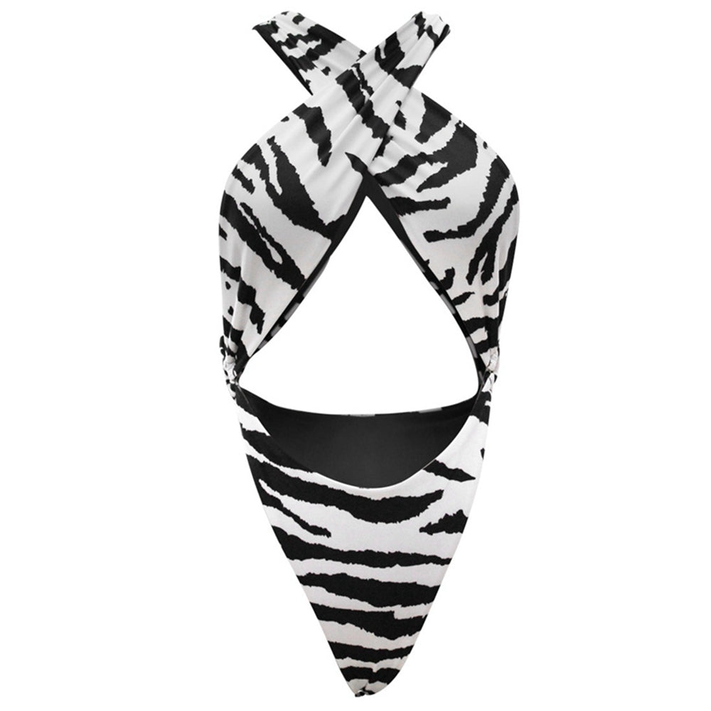 Tiger Print Swimsuit