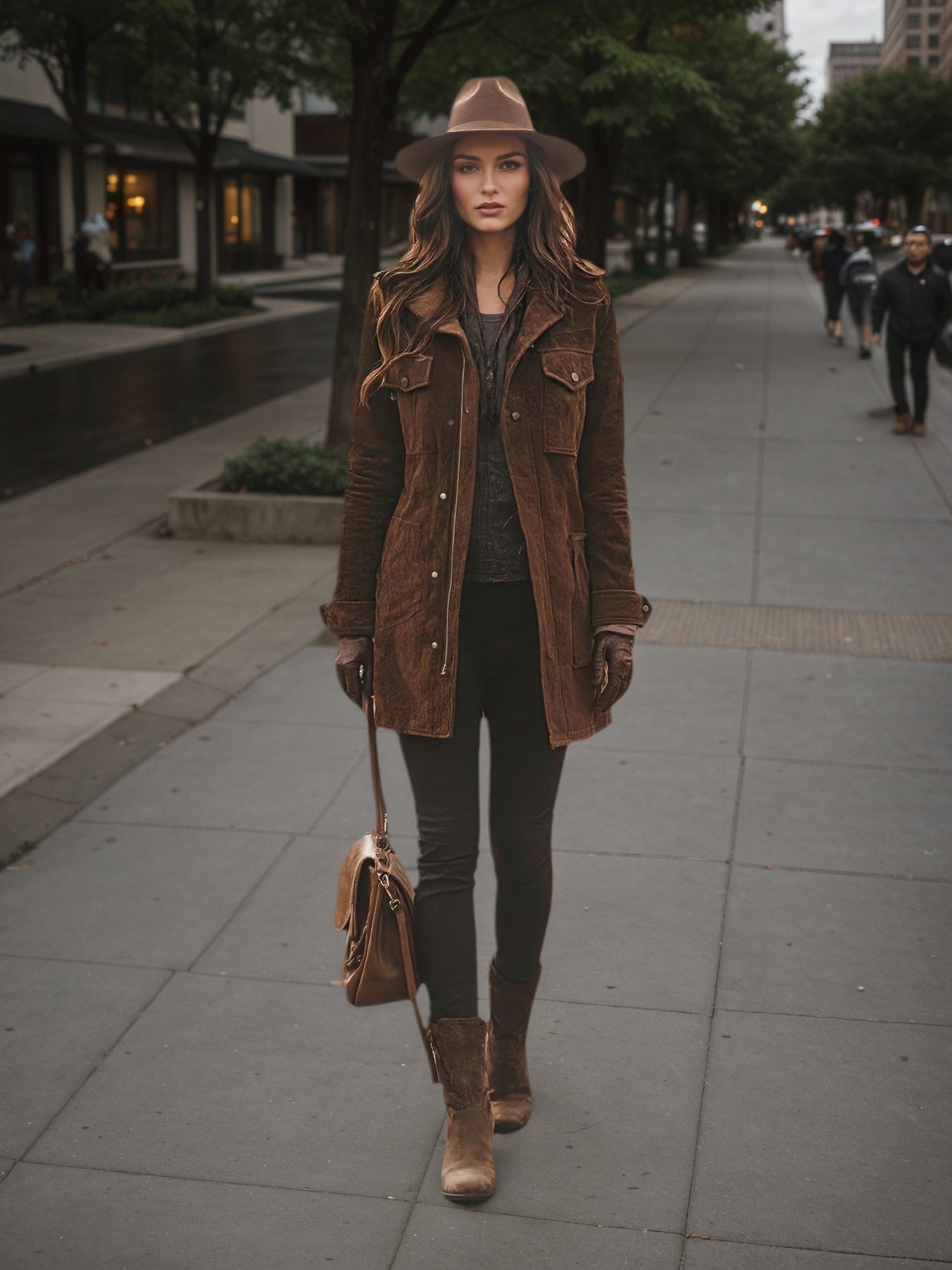 Vintage Warm Long Coat
