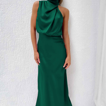 Summer Sleeveless Dress Ins Fashion Elegant Evening Party