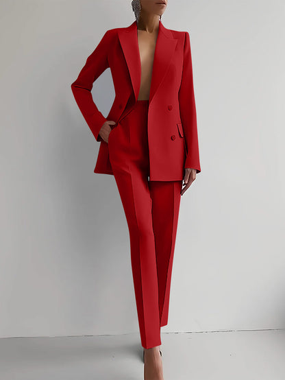 Long Sleeve Single-breasted Jacket Top