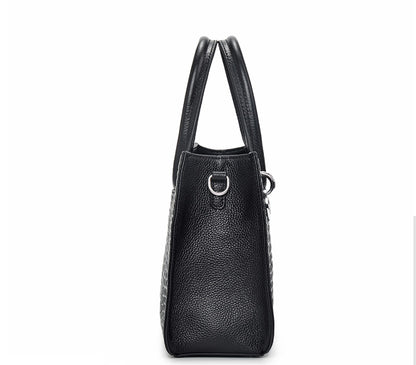 Ladies Hand Briefcase Atmospheric Leather One-shoulder Messenger Bag