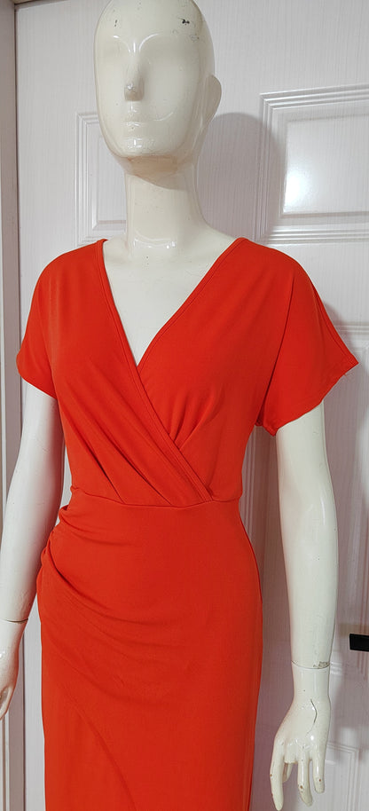 Slim-fit Short-sleeved Dress