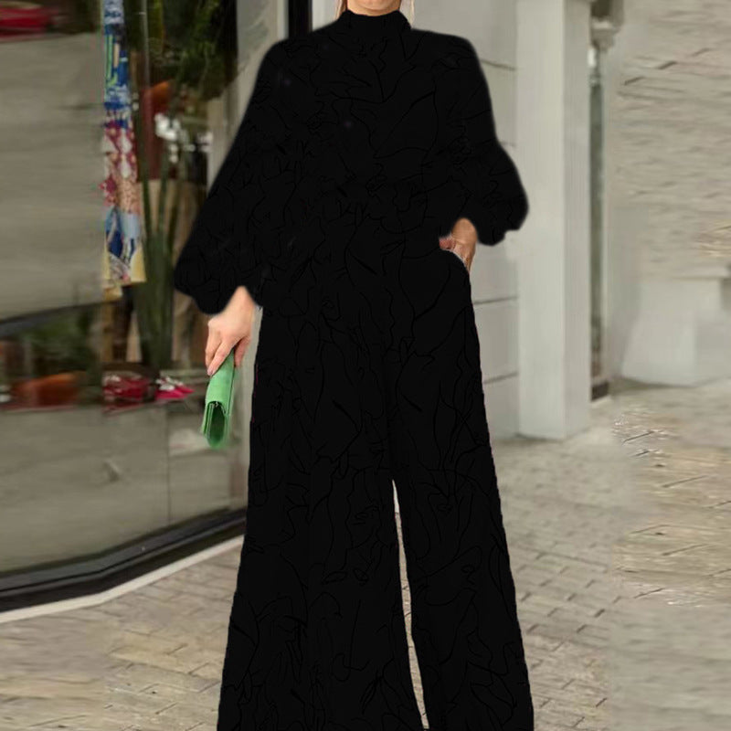 Elegant Striped New Print Jumpsuit For Women