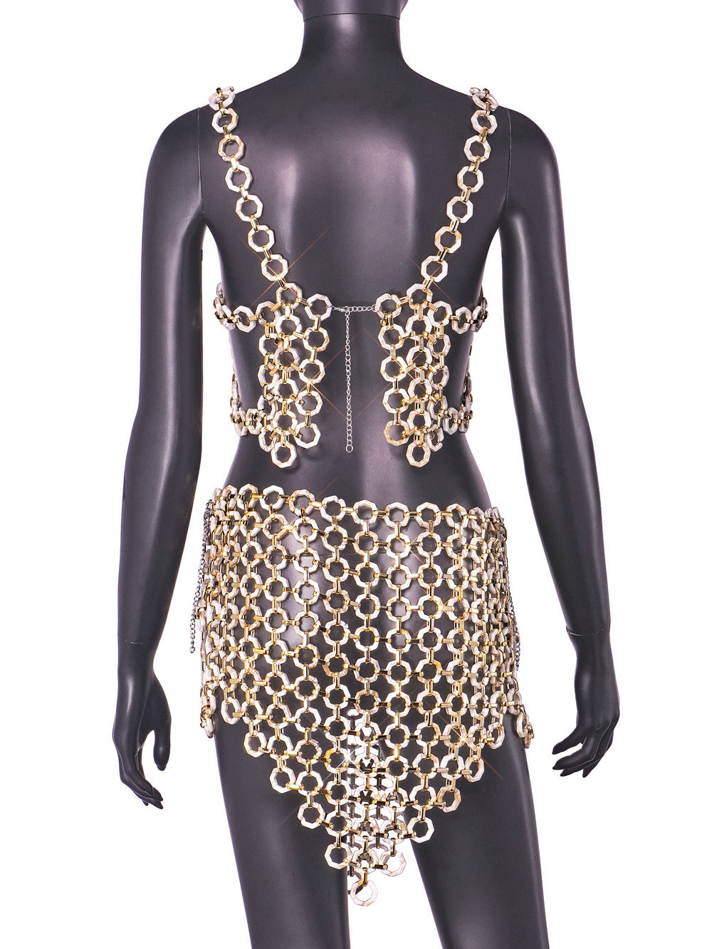 Backless Skirt Set