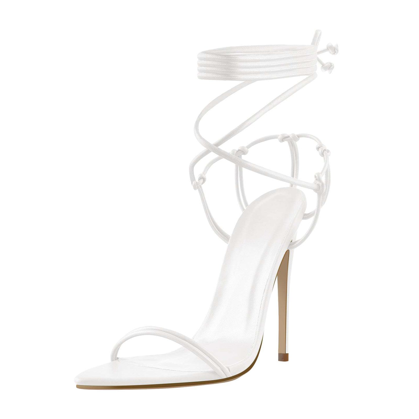 Pointed Toe Stiletto Sandals