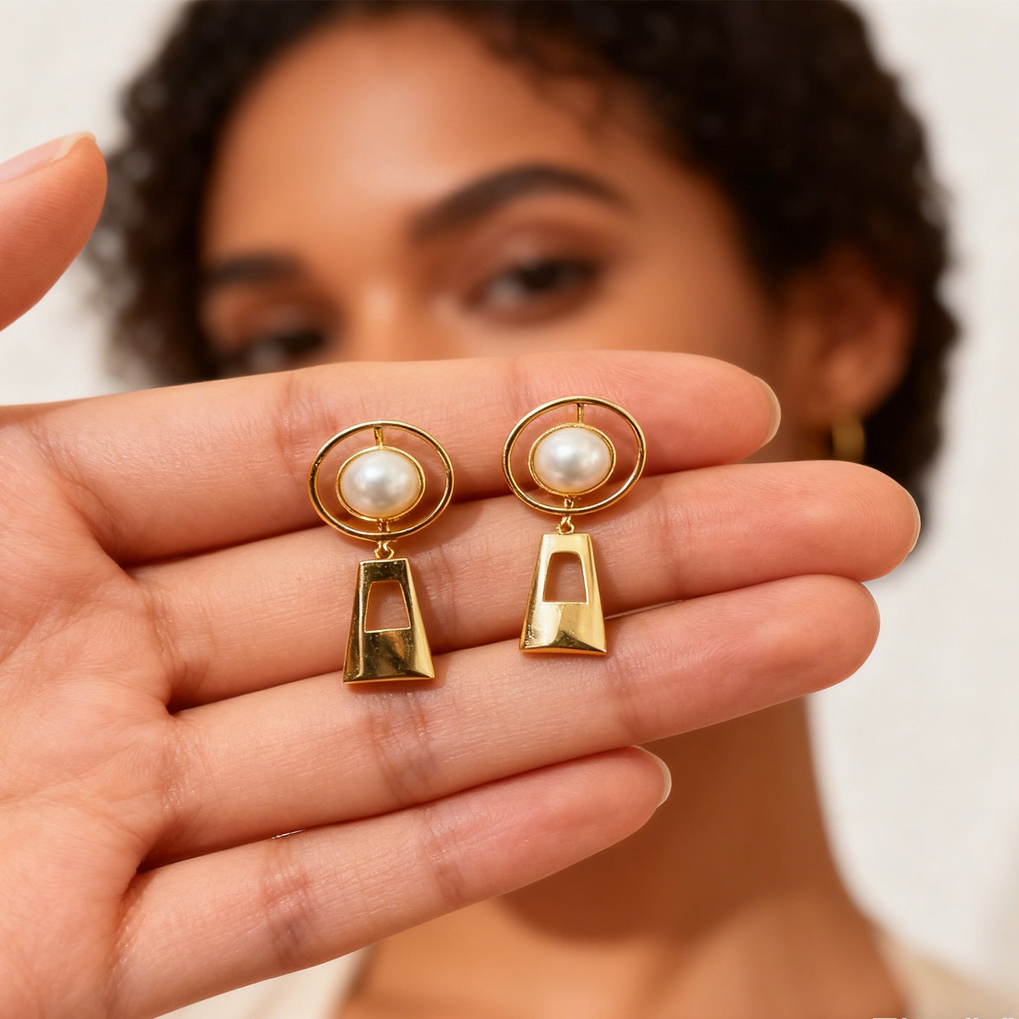 Pearl Earrings-1089