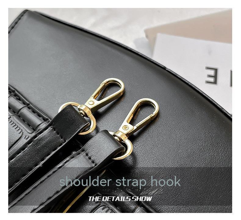 Stone Pattern Messenger Bag