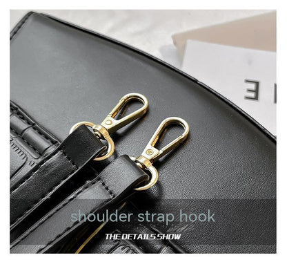 Stone Pattern Messenger Bag
