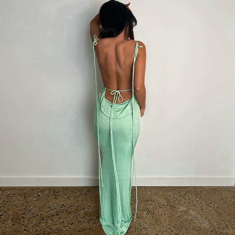 Tube Top Pleated Skirt Set