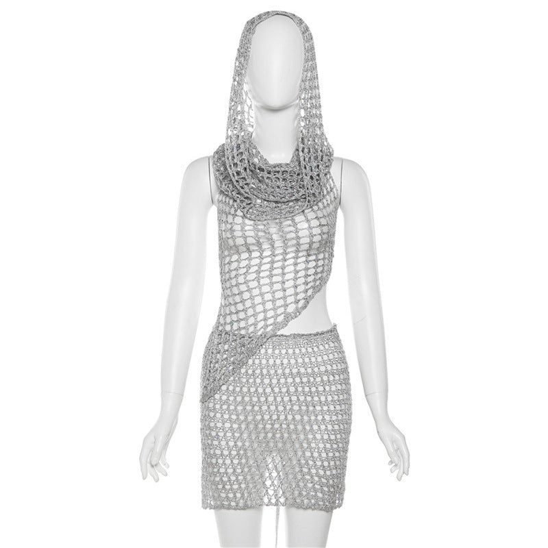 Fashion Hip Skirt Outfit Women