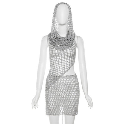 Fashion Hip Skirt Outfit Women